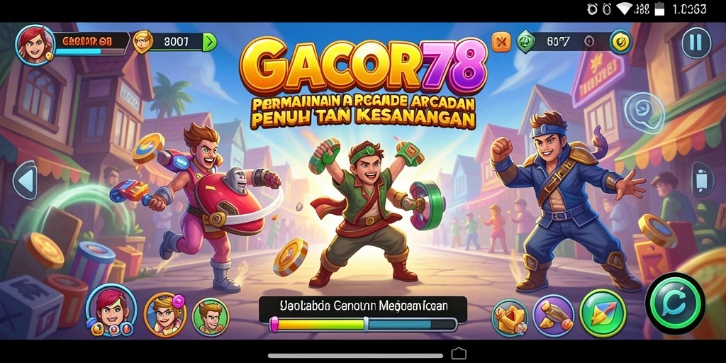 Screenshot GACOR78 menampilkan gameplay yang mendebarkan penuh aksi.