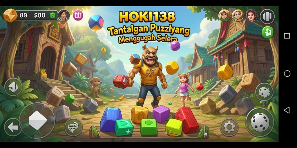 Tampilan gameplay HOKI138 yang seru dan menantang.