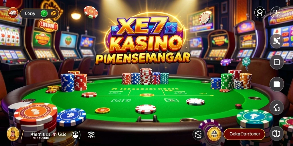 Tampilan gameplay XE77 yang menarik dan interaktif.